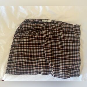 Abercrombie & Fitch Brown Plaid Skort!